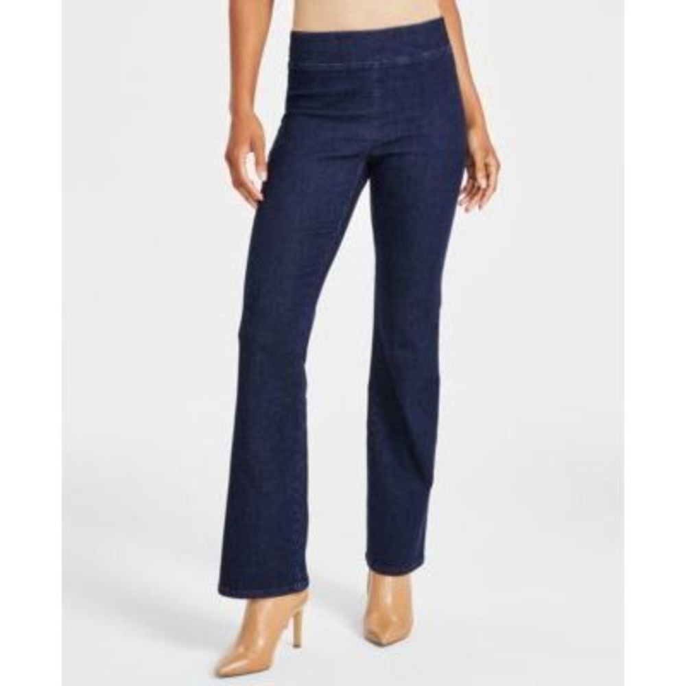Anne Klein Womens High-Rise Pull-On Flar Metropolit S